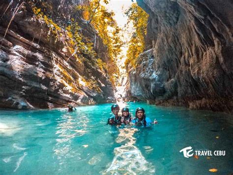 Cebu Kawasan Falls Canyoneering Shared Tour with .